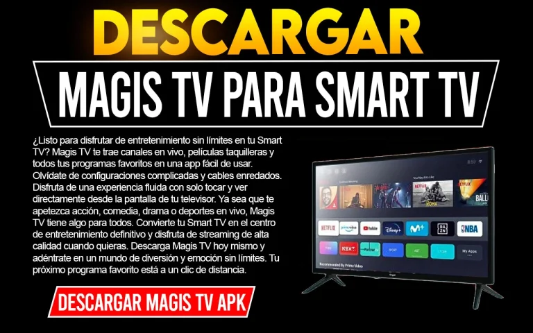MagisTV para Smart TV: descargar última versión gratis 3 MagisTV para Smart TV
